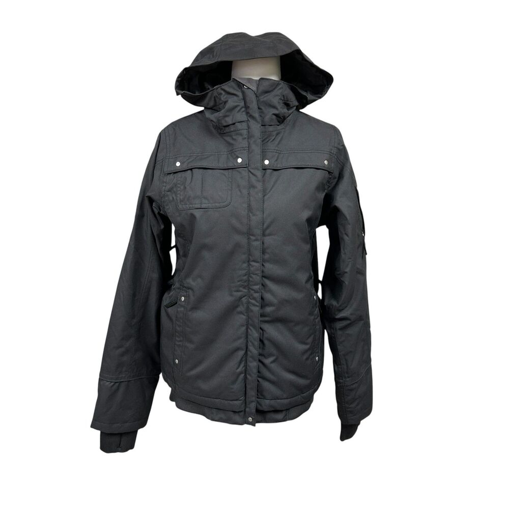 686 Jacket Brandi Milne Winter Snow Sz S Black